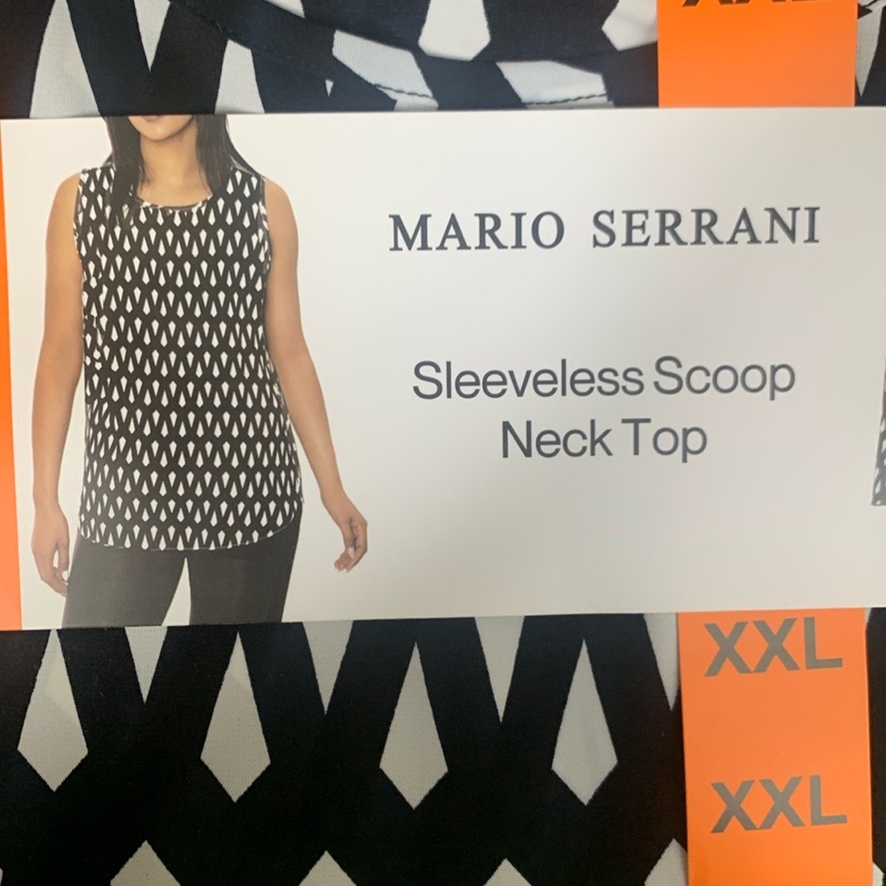 BNWT MARIO SERRANI TOP